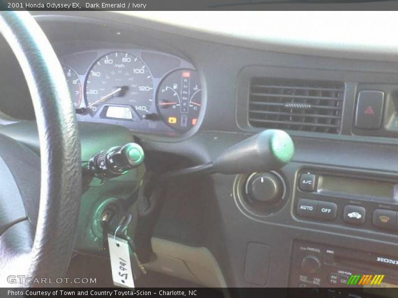 Dark Emerald / Ivory 2001 Honda Odyssey EX