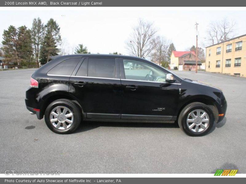 Black Clearcoat / Light Camel 2008 Lincoln MKX AWD