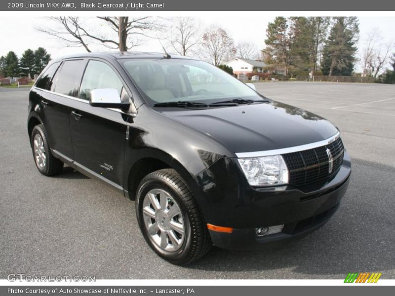 Black Clearcoat / Light Camel 2008 Lincoln MKX AWD