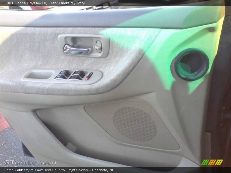 Dark Emerald / Ivory 2001 Honda Odyssey EX