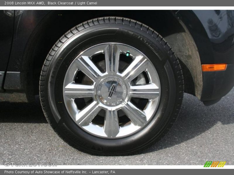 Black Clearcoat / Light Camel 2008 Lincoln MKX AWD