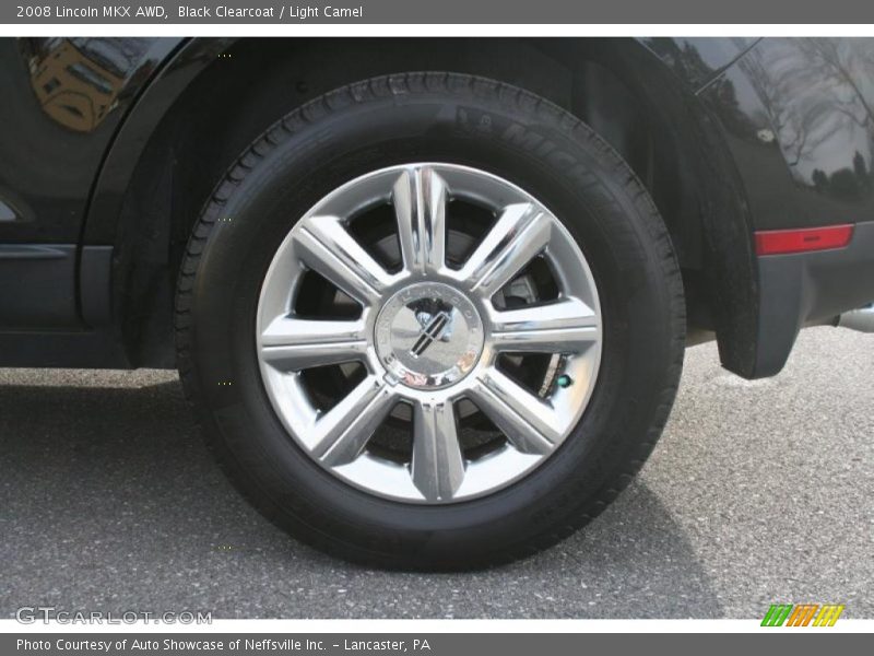 Black Clearcoat / Light Camel 2008 Lincoln MKX AWD