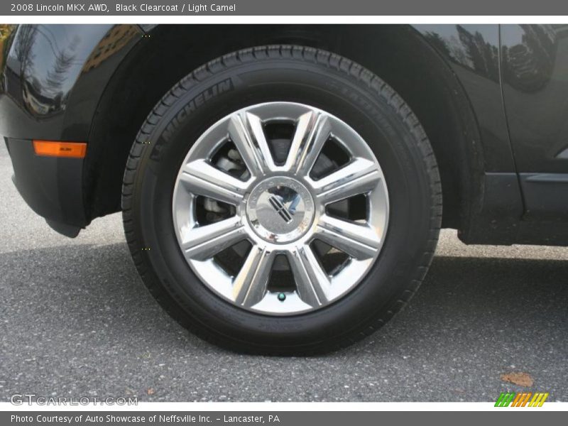 Black Clearcoat / Light Camel 2008 Lincoln MKX AWD