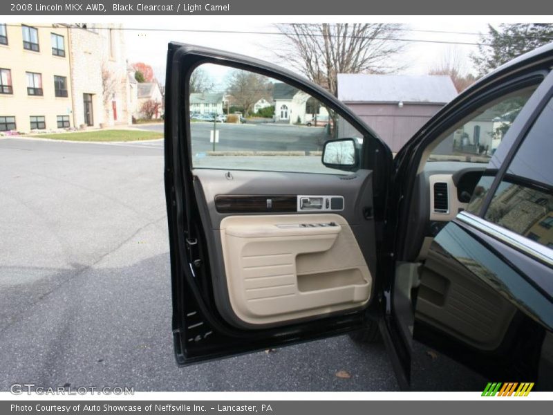 Black Clearcoat / Light Camel 2008 Lincoln MKX AWD