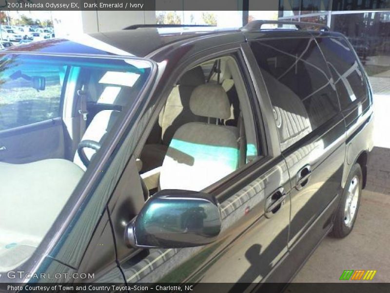 Dark Emerald / Ivory 2001 Honda Odyssey EX