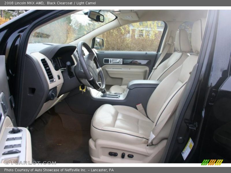 Black Clearcoat / Light Camel 2008 Lincoln MKX AWD