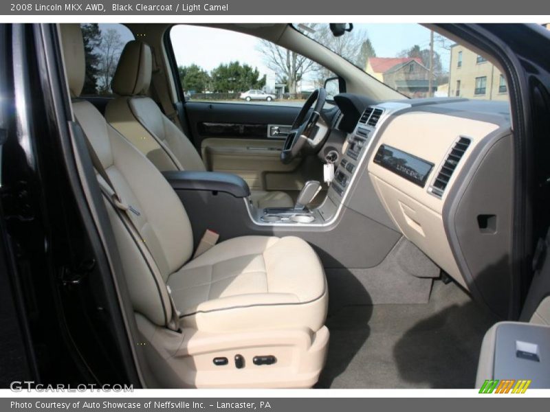 Black Clearcoat / Light Camel 2008 Lincoln MKX AWD