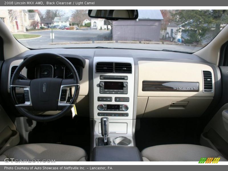 Black Clearcoat / Light Camel 2008 Lincoln MKX AWD