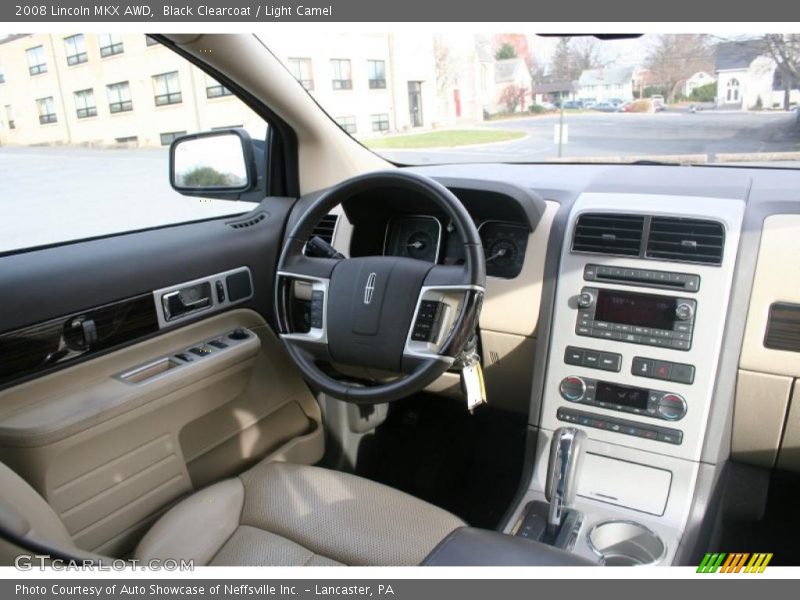 Black Clearcoat / Light Camel 2008 Lincoln MKX AWD
