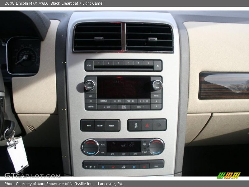Black Clearcoat / Light Camel 2008 Lincoln MKX AWD