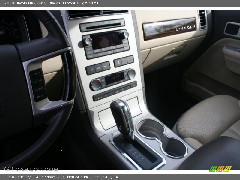 Black Clearcoat / Light Camel 2008 Lincoln MKX AWD