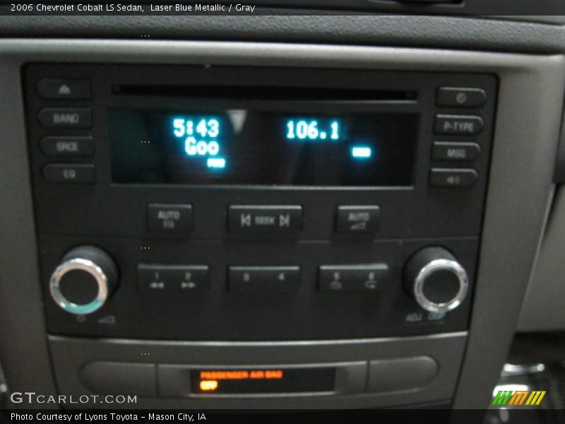 Laser Blue Metallic / Gray 2006 Chevrolet Cobalt LS Sedan