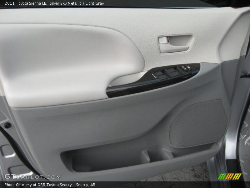 Silver Sky Metallic / Light Gray 2011 Toyota Sienna LE