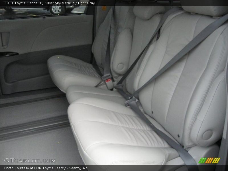 Silver Sky Metallic / Light Gray 2011 Toyota Sienna LE