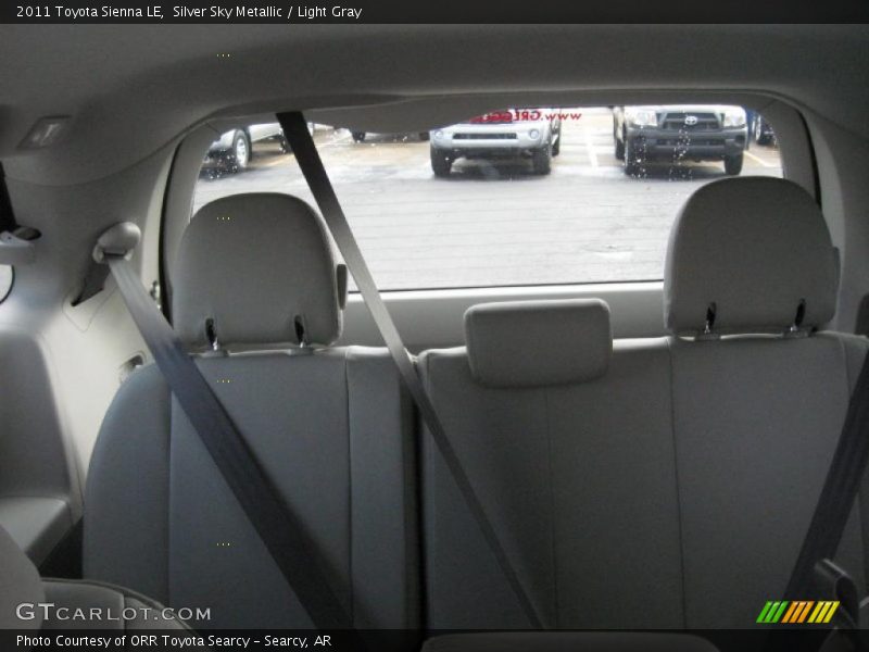 Silver Sky Metallic / Light Gray 2011 Toyota Sienna LE