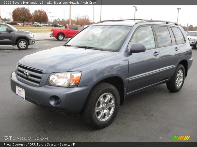 Bluestone Metallic / Ash Gray 2006 Toyota Highlander V6 4WD