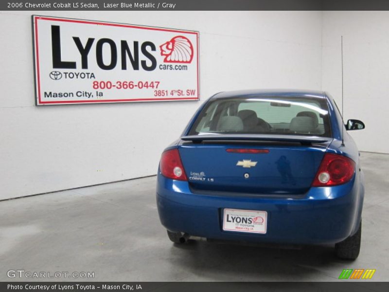 Laser Blue Metallic / Gray 2006 Chevrolet Cobalt LS Sedan