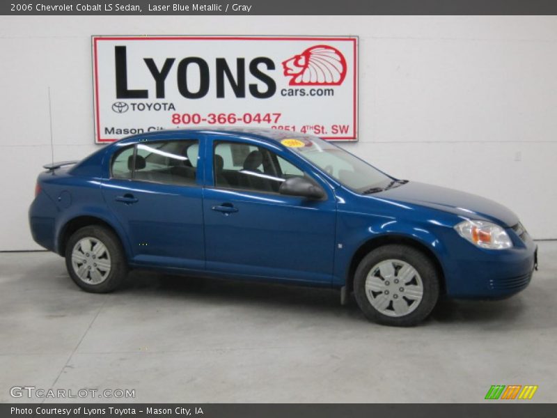 Laser Blue Metallic / Gray 2006 Chevrolet Cobalt LS Sedan