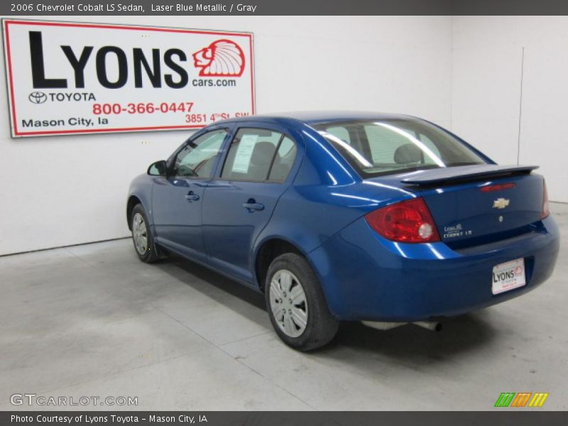 Laser Blue Metallic / Gray 2006 Chevrolet Cobalt LS Sedan