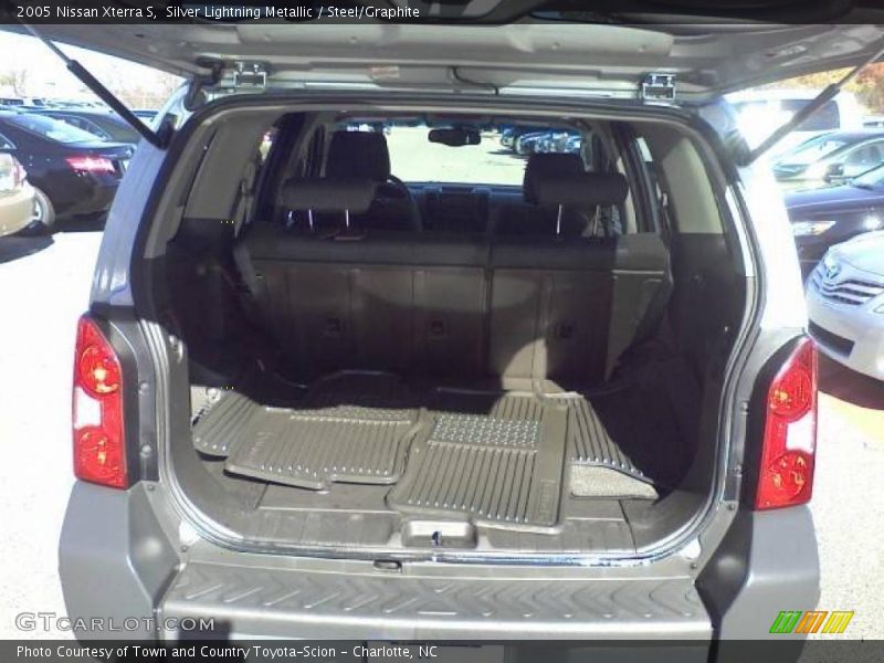 Silver Lightning Metallic / Steel/Graphite 2005 Nissan Xterra S
