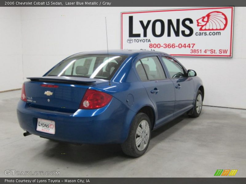 Laser Blue Metallic / Gray 2006 Chevrolet Cobalt LS Sedan