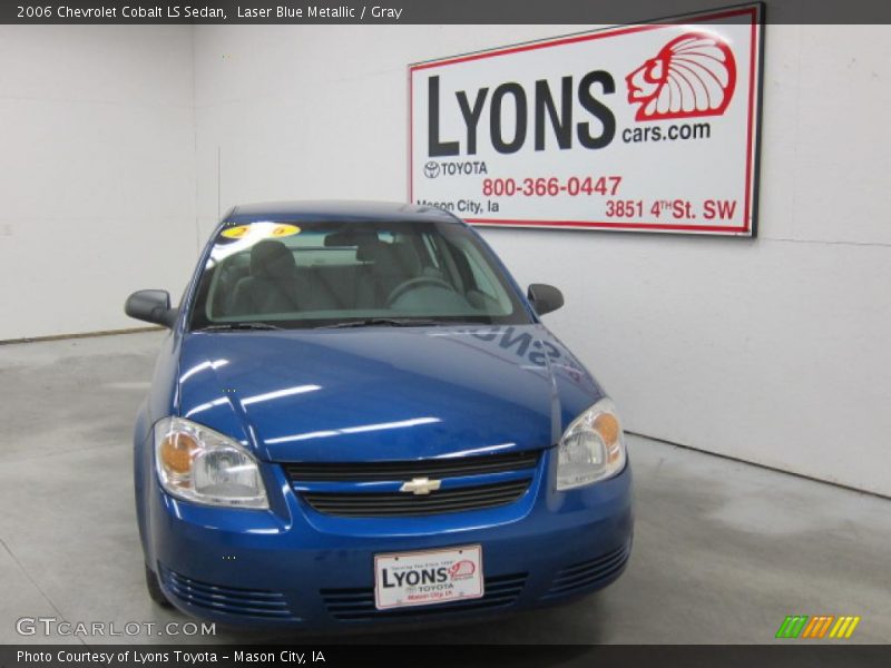 Laser Blue Metallic / Gray 2006 Chevrolet Cobalt LS Sedan