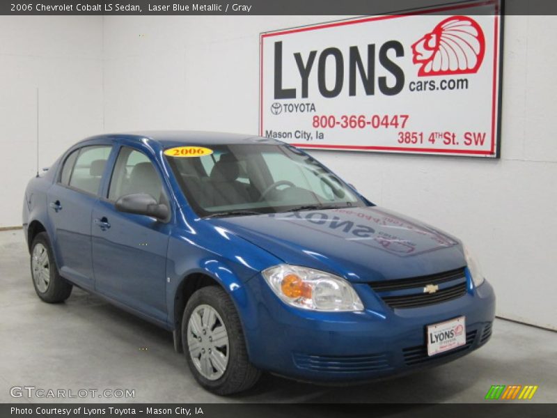 Laser Blue Metallic / Gray 2006 Chevrolet Cobalt LS Sedan