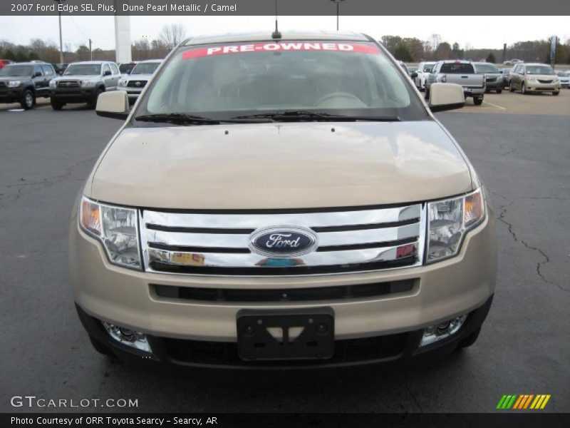 Dune Pearl Metallic / Camel 2007 Ford Edge SEL Plus