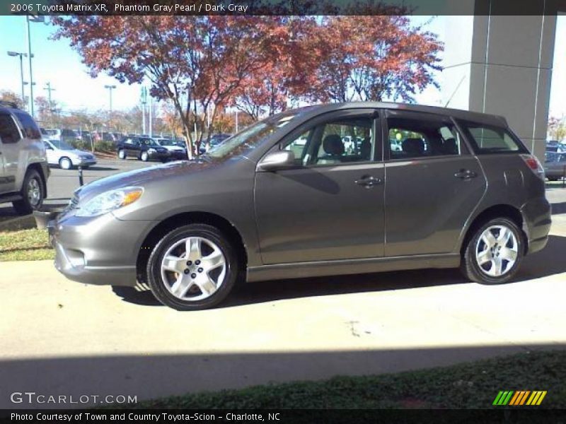 Phantom Gray Pearl / Dark Gray 2006 Toyota Matrix XR