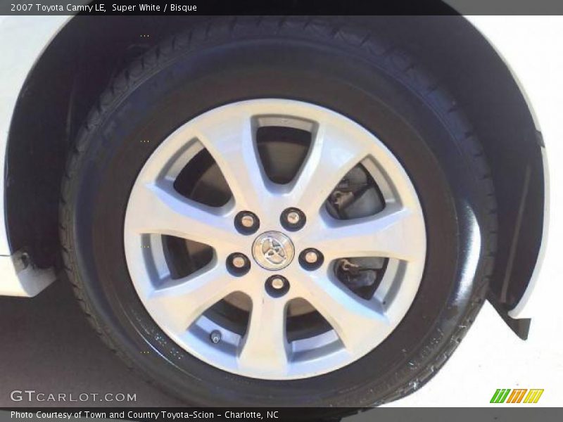 Super White / Bisque 2007 Toyota Camry LE