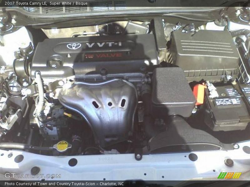 Super White / Bisque 2007 Toyota Camry LE