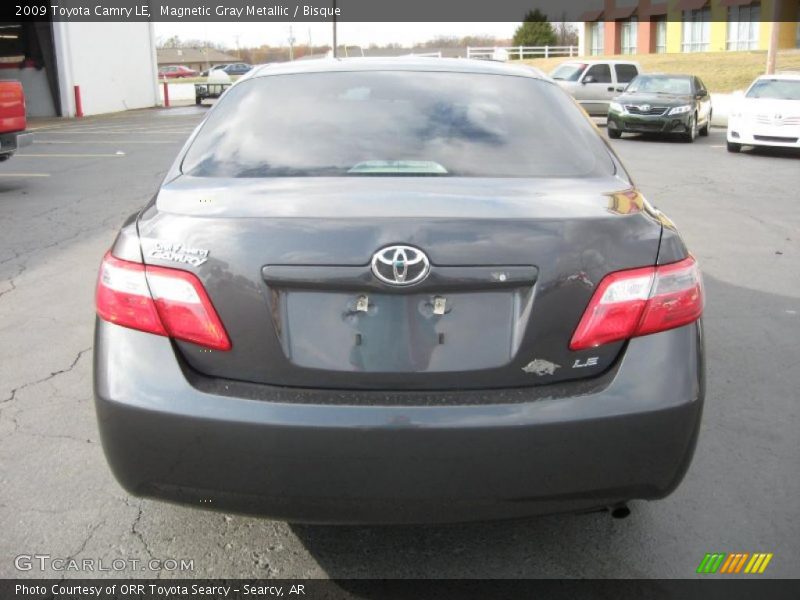 Magnetic Gray Metallic / Bisque 2009 Toyota Camry LE