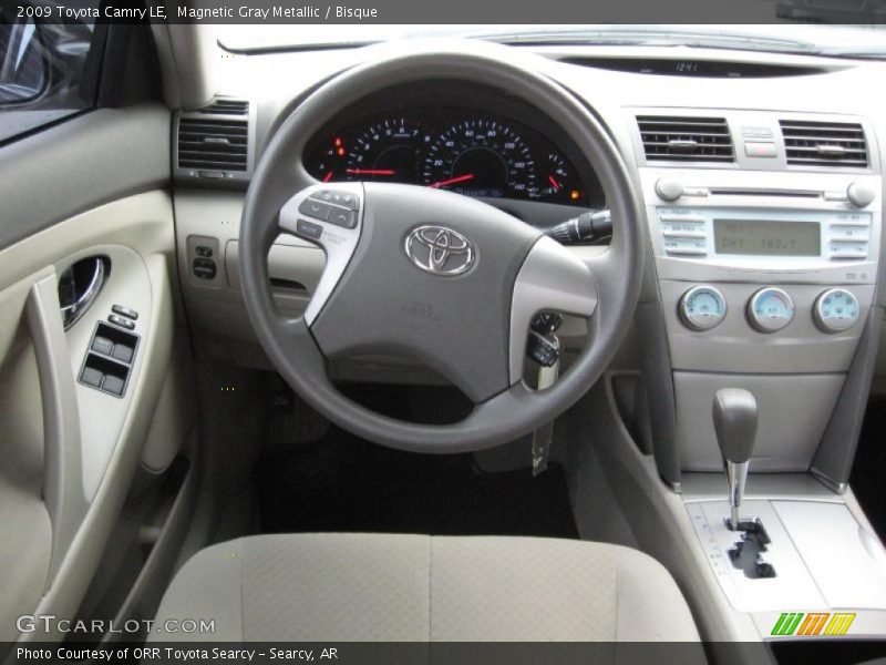 Dashboard of 2009 Camry LE