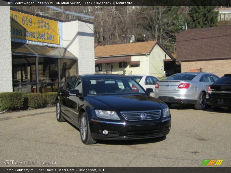 Black Klavierlack / Anthracite 2005 Volkswagen Phaeton V8 4Motion Sedan