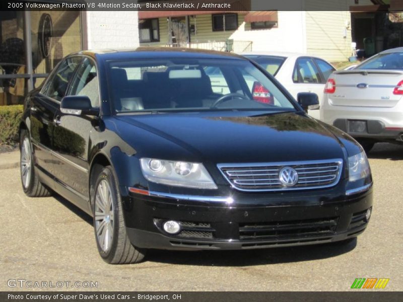 Black Klavierlack / Anthracite 2005 Volkswagen Phaeton V8 4Motion Sedan