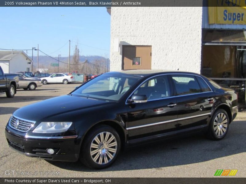 Black Klavierlack / Anthracite 2005 Volkswagen Phaeton V8 4Motion Sedan
