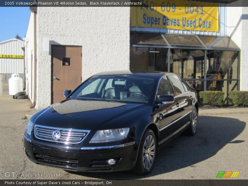 Black Klavierlack / Anthracite 2005 Volkswagen Phaeton V8 4Motion Sedan