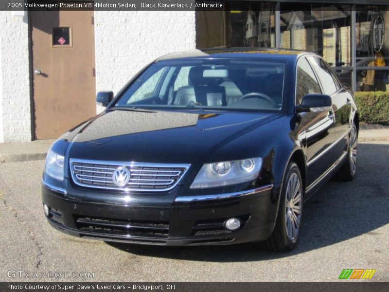 Black Klavierlack / Anthracite 2005 Volkswagen Phaeton V8 4Motion Sedan