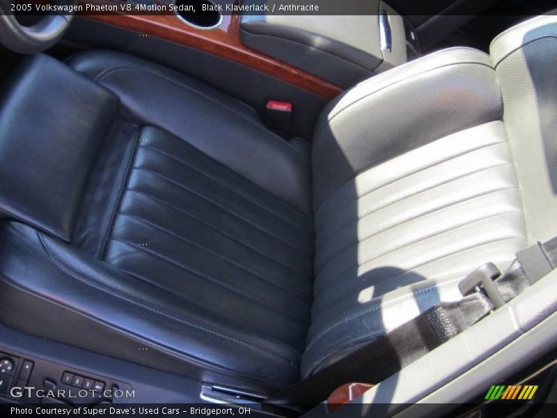  2005 Phaeton V8 4Motion Sedan Anthracite Interior