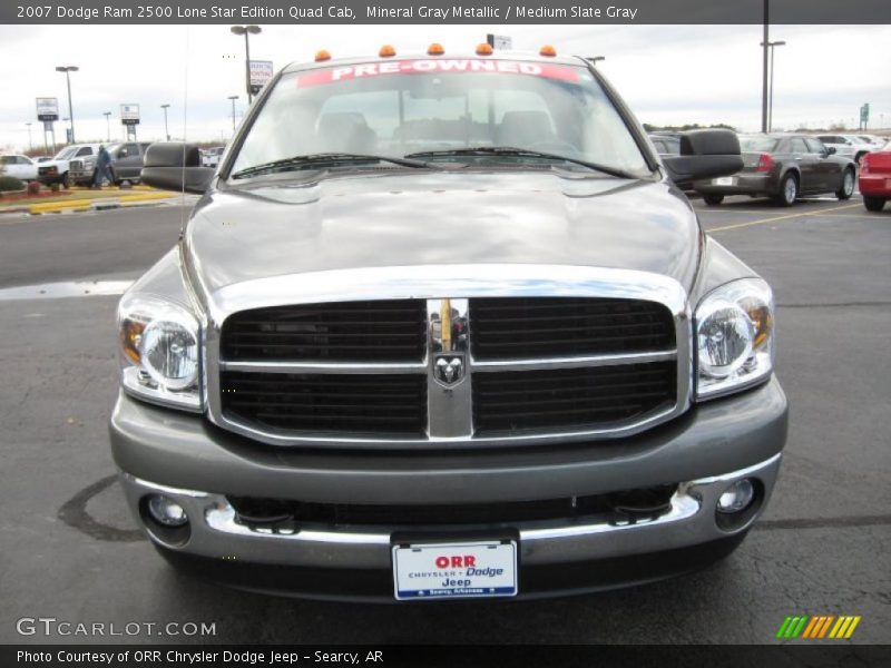 Mineral Gray Metallic / Medium Slate Gray 2007 Dodge Ram 2500 Lone Star Edition Quad Cab