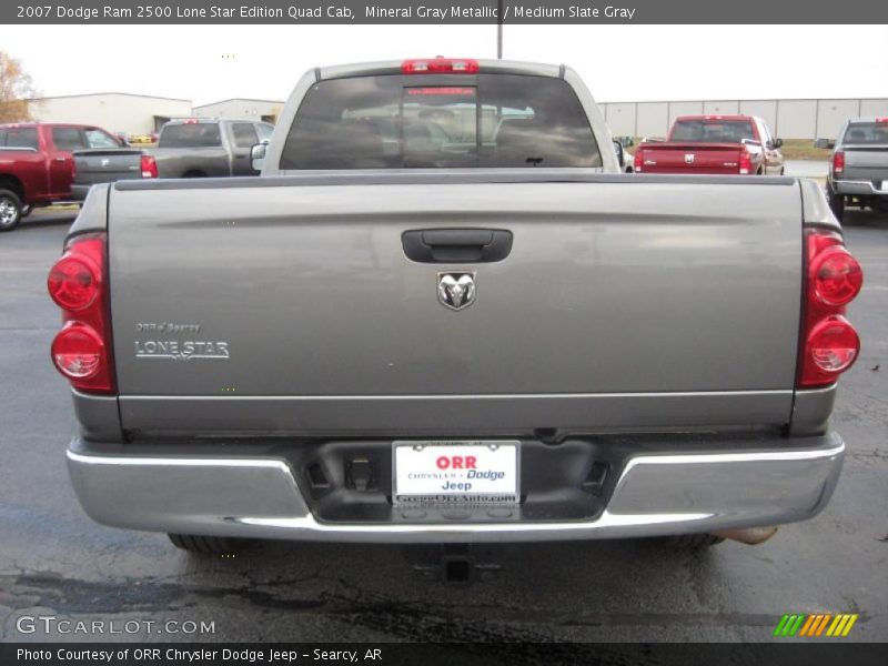 Mineral Gray Metallic / Medium Slate Gray 2007 Dodge Ram 2500 Lone Star Edition Quad Cab
