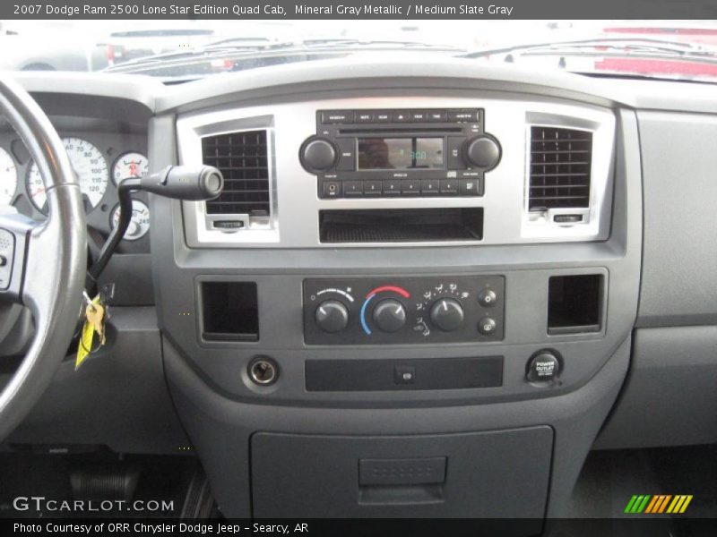 Controls of 2007 Ram 2500 Lone Star Edition Quad Cab
