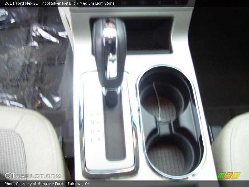 Ingot Silver Metallic / Medium Light Stone 2011 Ford Flex SE