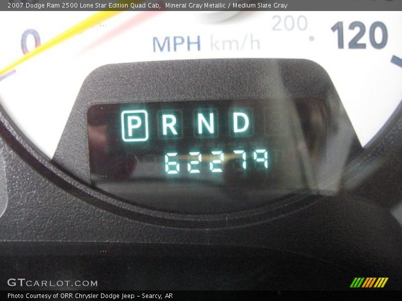 Mineral Gray Metallic / Medium Slate Gray 2007 Dodge Ram 2500 Lone Star Edition Quad Cab