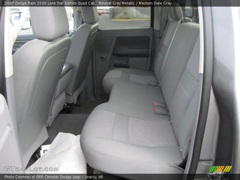  2007 Ram 2500 Lone Star Edition Quad Cab Medium Slate Gray Interior