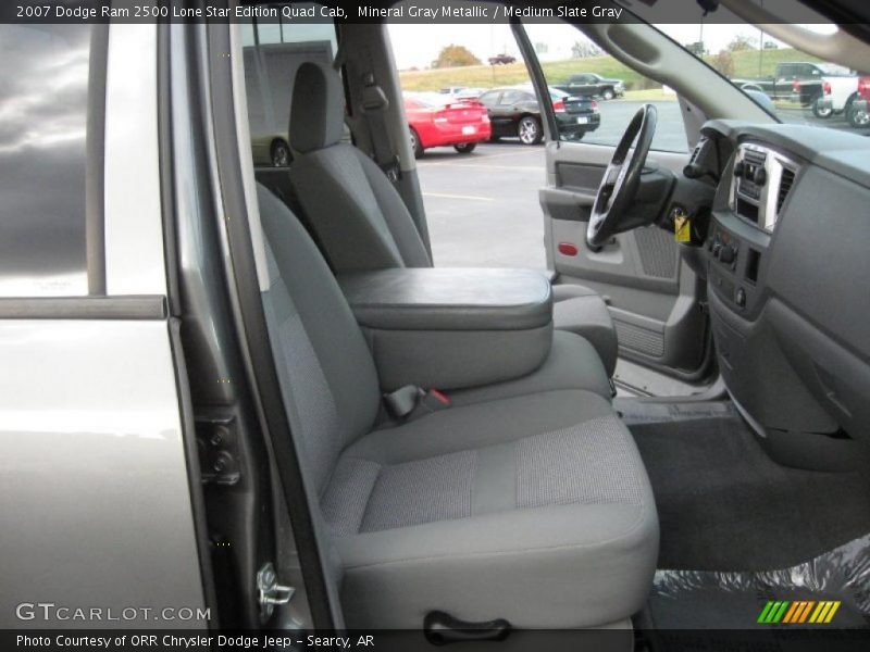  2007 Ram 2500 Lone Star Edition Quad Cab Medium Slate Gray Interior