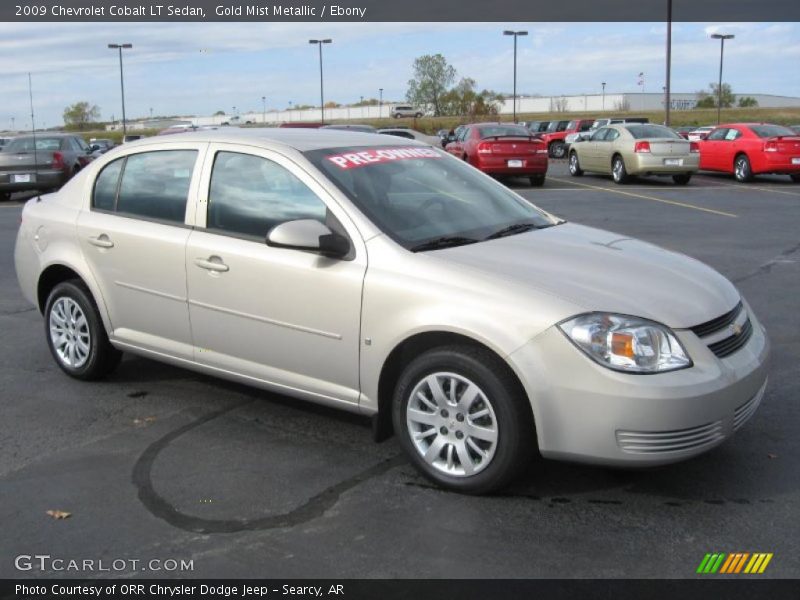 Front 3/4 View of 2009 Cobalt LT Sedan
