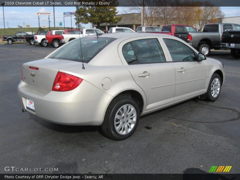  2009 Cobalt LT Sedan Gold Mist Metallic