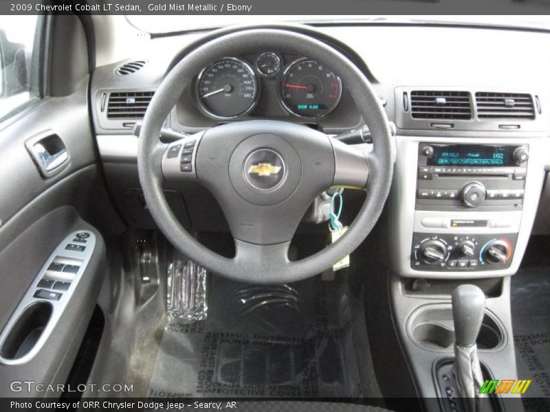 Gold Mist Metallic / Ebony 2009 Chevrolet Cobalt LT Sedan