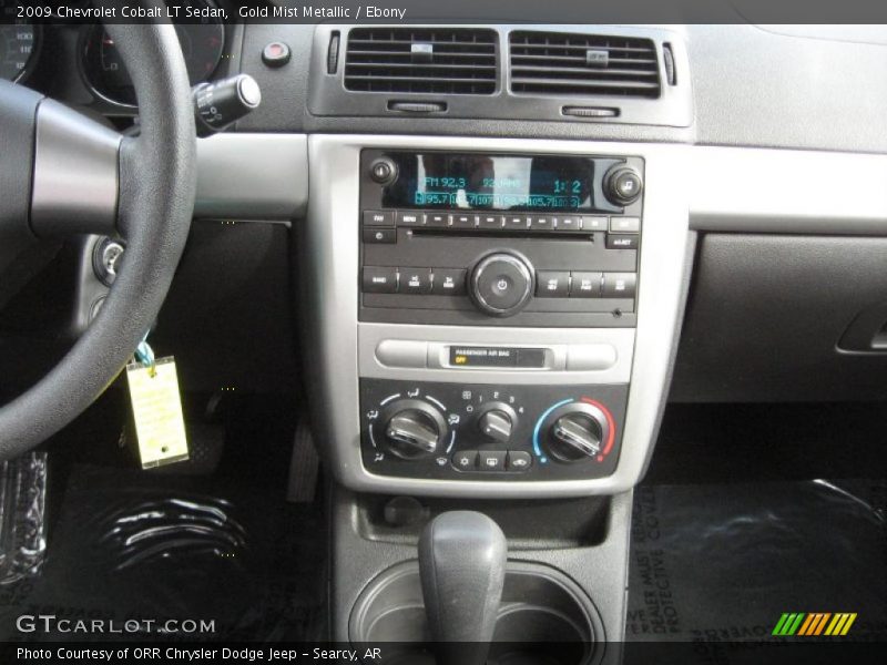 Gold Mist Metallic / Ebony 2009 Chevrolet Cobalt LT Sedan